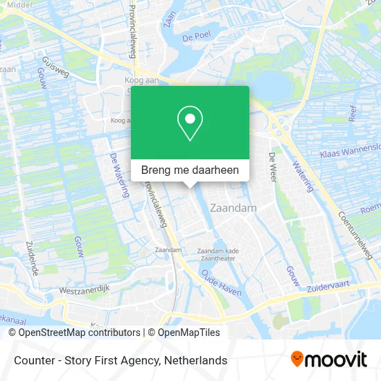 Counter - Story First Agency kaart