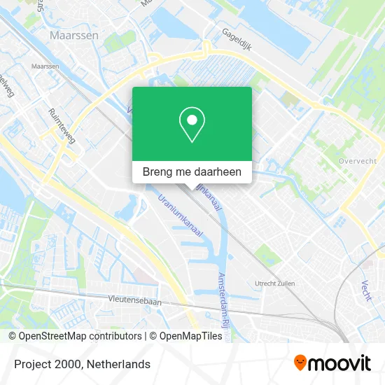 Project 2000 kaart