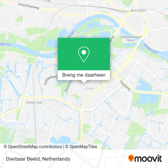 Dierbaar Beeld kaart