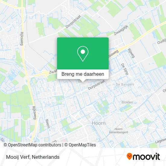 Mooij Verf kaart