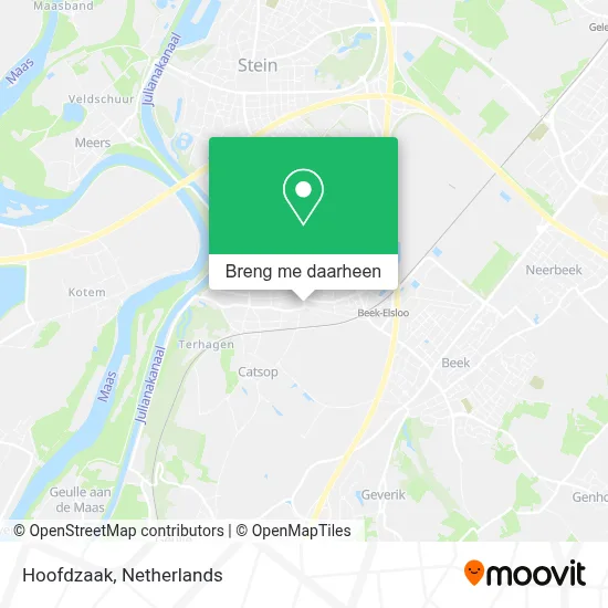 Hoofdzaak kaart
