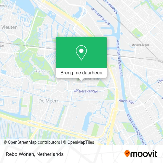 Rebo Wonen kaart