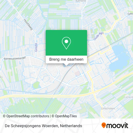 De  Scheepsjongens Woerden kaart