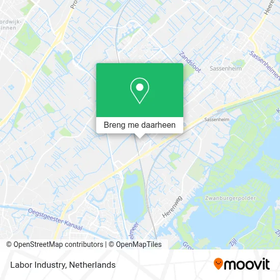 Labor Industry kaart