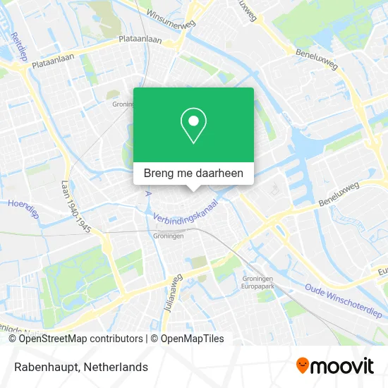 Rabenhaupt kaart
