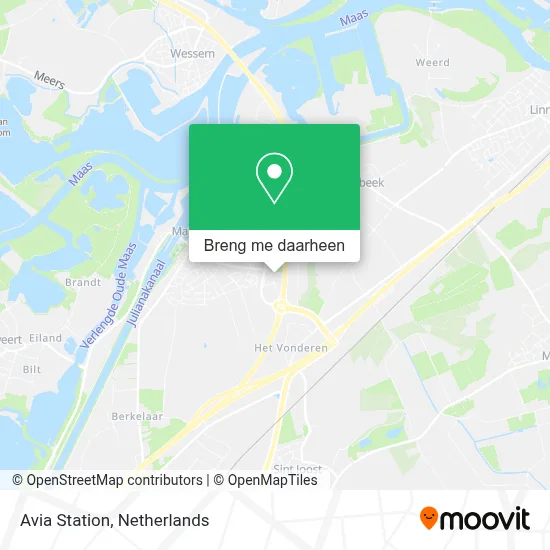 Avia Station kaart