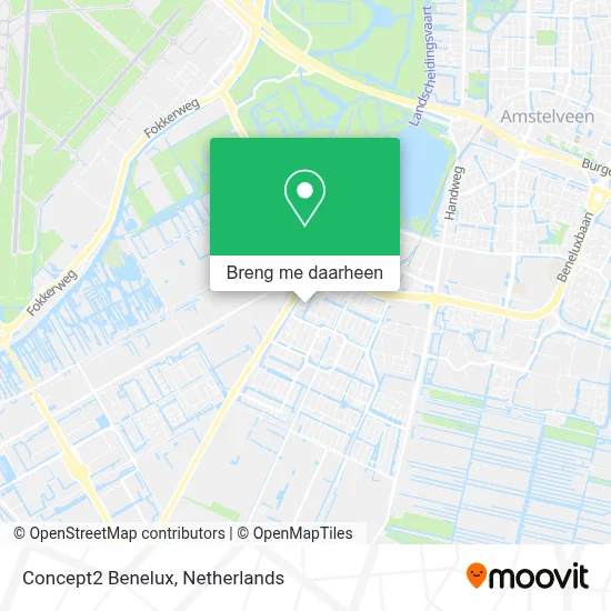 Concept2 Benelux kaart