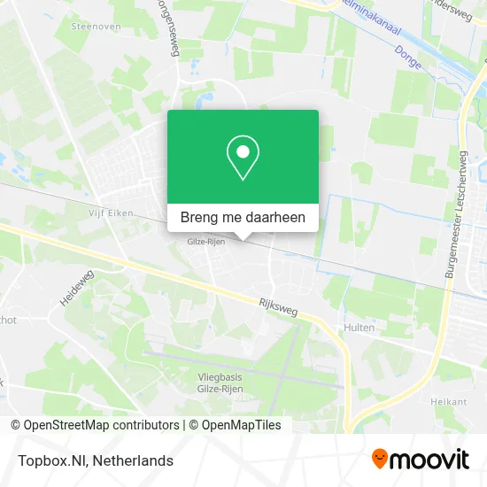 Topbox.Nl kaart