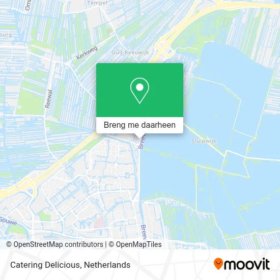 Catering Delicious kaart
