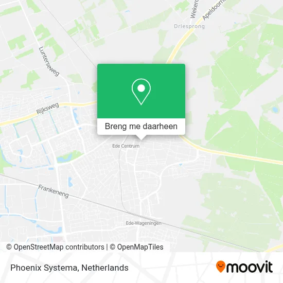 Phoenix Systema kaart