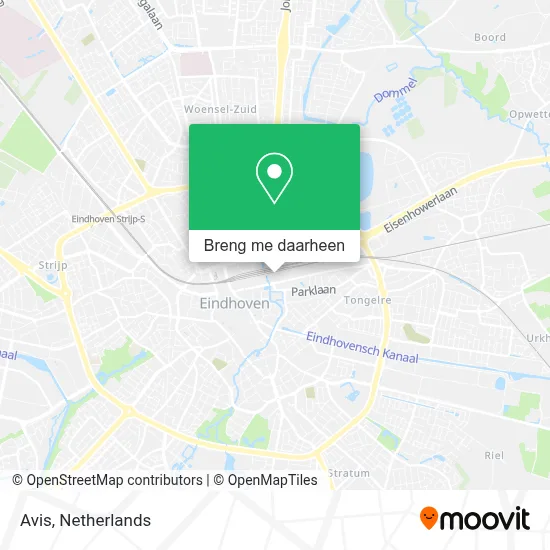 Avis kaart