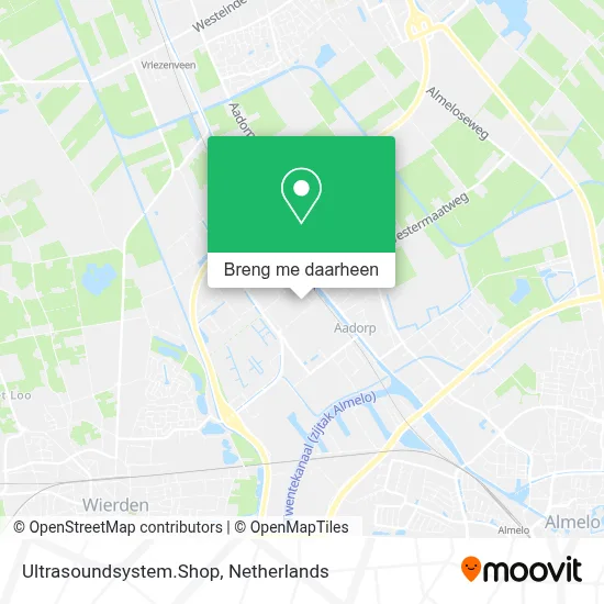 Ultrasoundsystem.Shop kaart