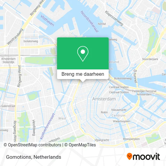 Gomotions kaart