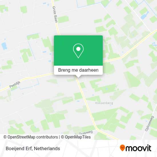 Boeijend Erf kaart