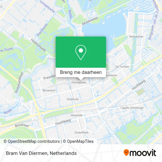 Bram Van Diermen kaart
