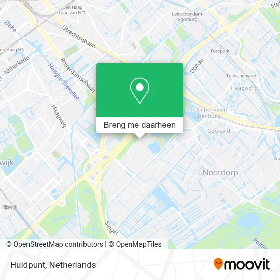 Huidpunt kaart