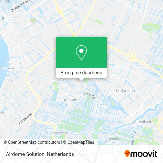 Airdome Solution kaart