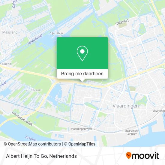 Albert Heijn To Go kaart