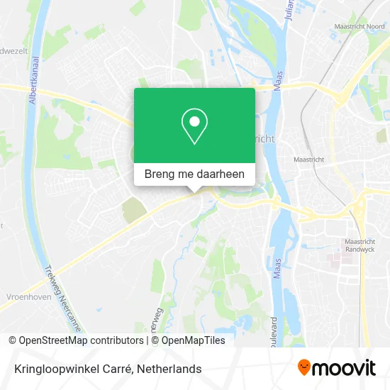 Kringloopwinkel Carré kaart
