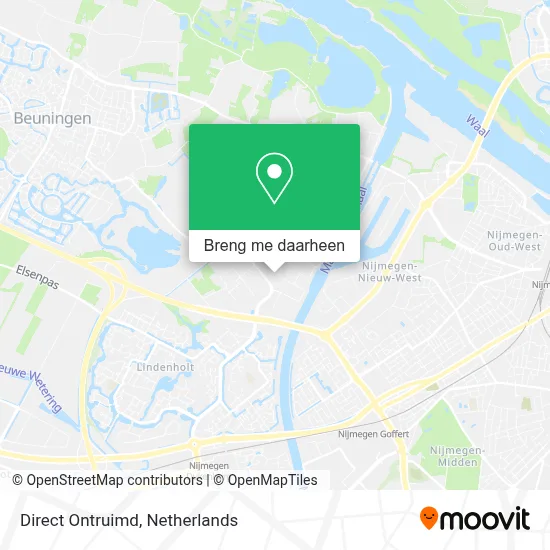 Direct Ontruimd kaart