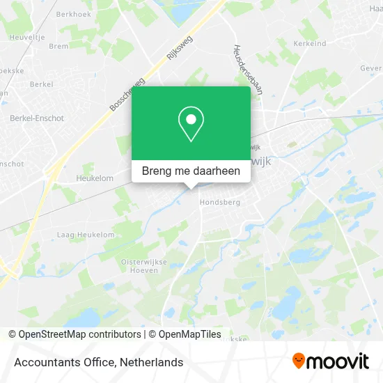 Accountants Office kaart