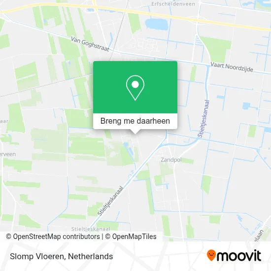 Slomp Vloeren kaart
