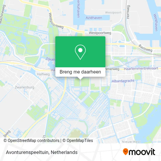 Avonturenspeeltuin kaart