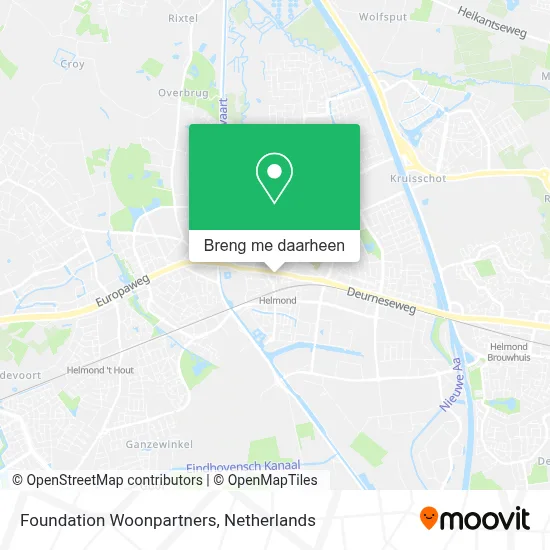 Foundation Woonpartners kaart