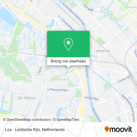 Lox - Leidsche Rijn kaart