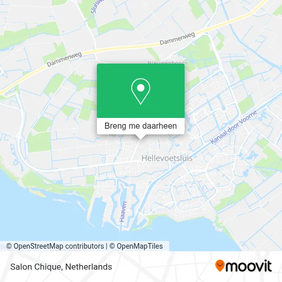 Salon Chique kaart