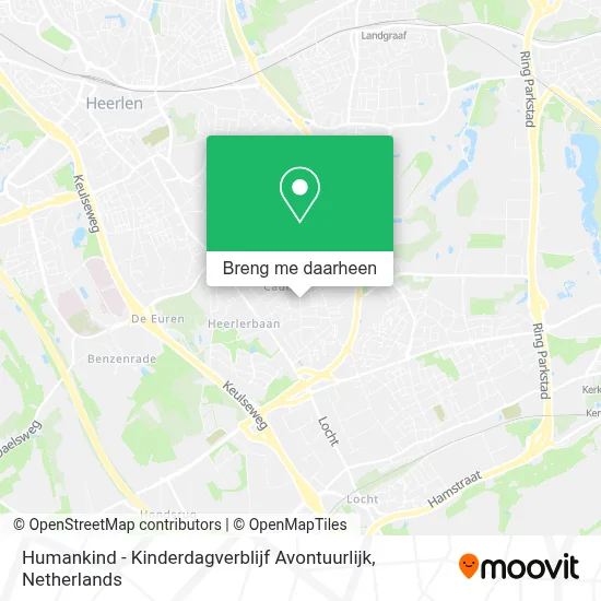 Humankind - Kinderdagverblijf Avontuurlijk kaart