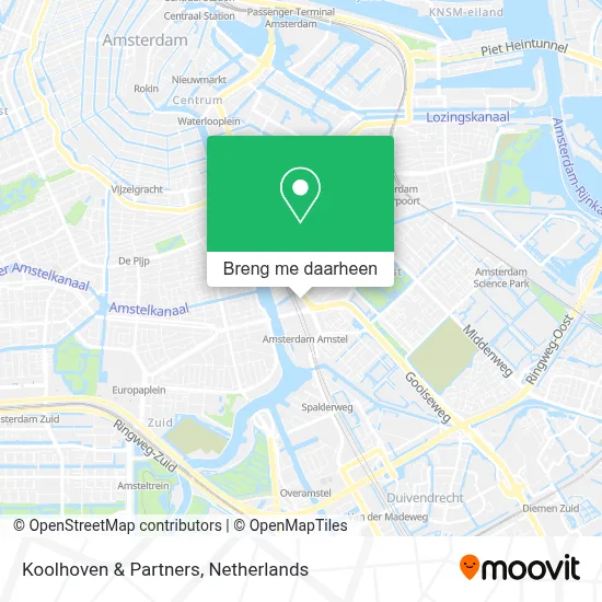 Koolhoven & Partners kaart