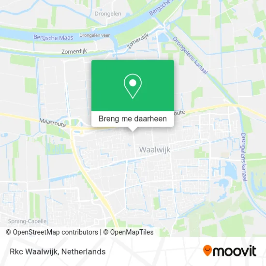Rkc Waalwijk kaart