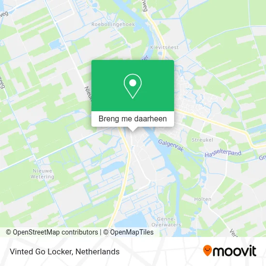 Vinted Go Locker kaart