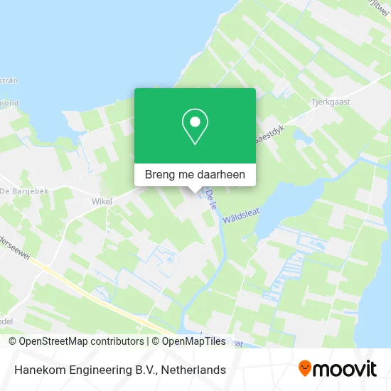 Hanekom Engineering B.V. kaart
