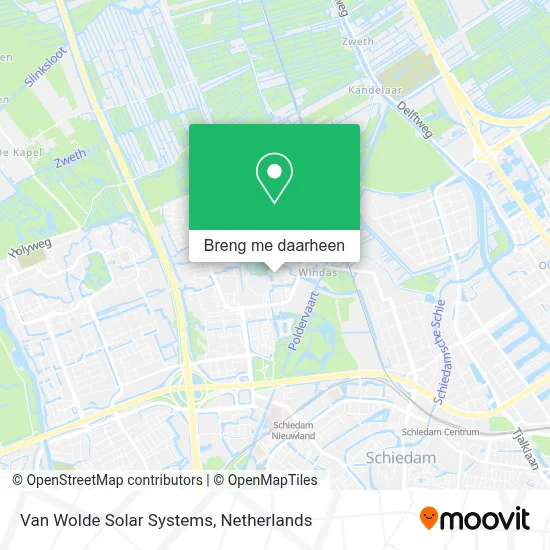 Van Wolde Solar Systems kaart