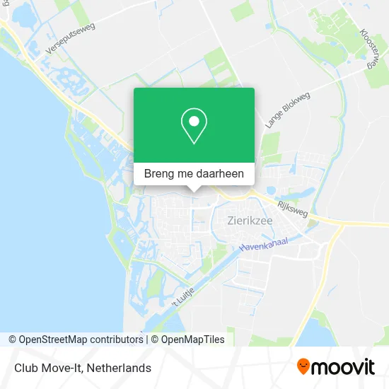 Club Move-It kaart