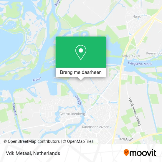 Vdk Metaal kaart