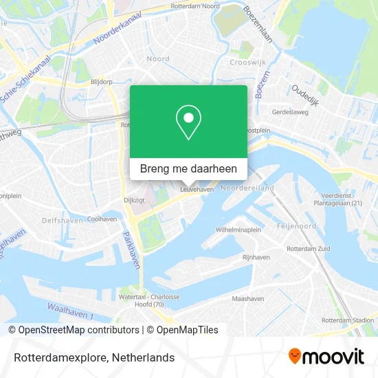 Rotterdamexplore kaart