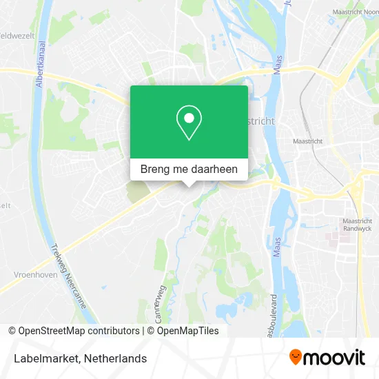 Labelmarket kaart
