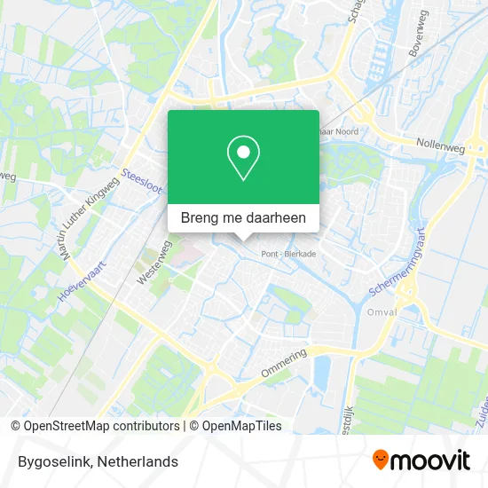 Bygoselink kaart