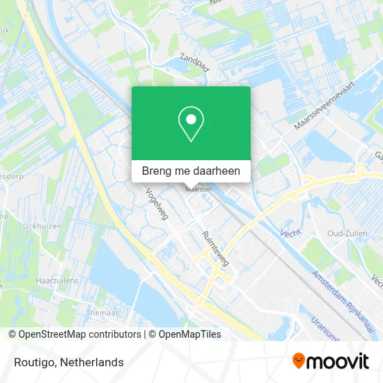 Routigo kaart