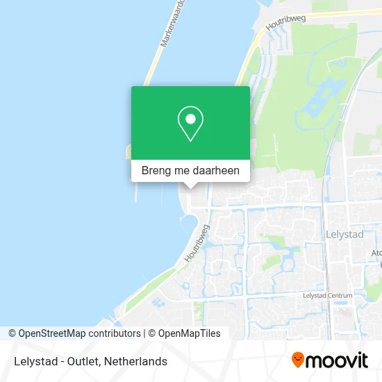 Lelystad - Outlet kaart