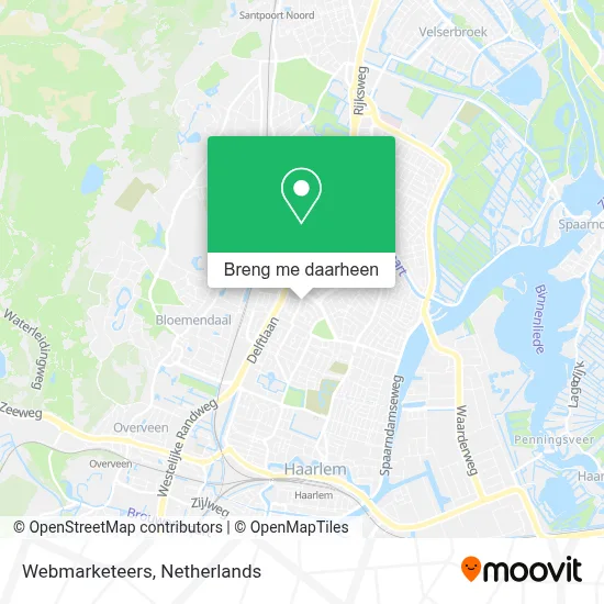 Webmarketeers kaart
