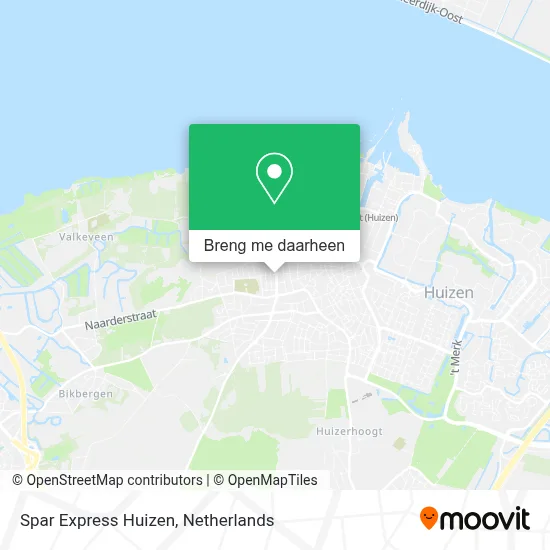 Spar Express Huizen kaart
