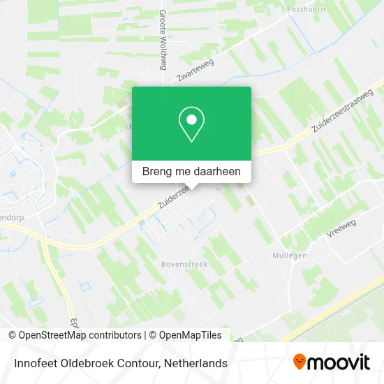 Innofeet Oldebroek Contour kaart