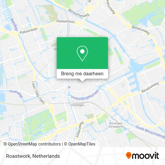 Roastwork kaart