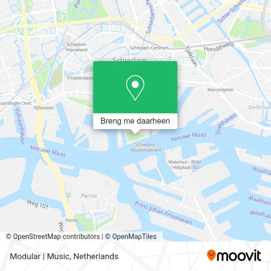 Modular | Music kaart