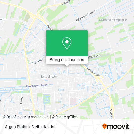 Argos Station kaart