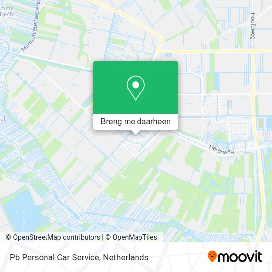 Pb Personal Car Service kaart